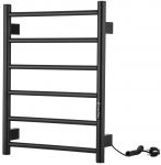 Рушникосушка Ardesto електрична  Classik-TR K, 570х430х80мм, таймер-регулятор, сталь, чорний матовий