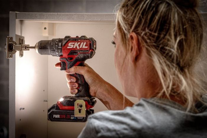 Шурупокрут-дриль ударний акумуляторний SKIL 3075 CA Compact 20В 60Нм 500·180об/хв 0.9кг без АКБ та ЗП