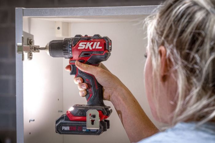 Шурупокрут-дриль ударний акумуляторний SKIL 3075 CA Compact 20В 60Нм 500·180об/хв 0.9кг без АКБ та ЗП