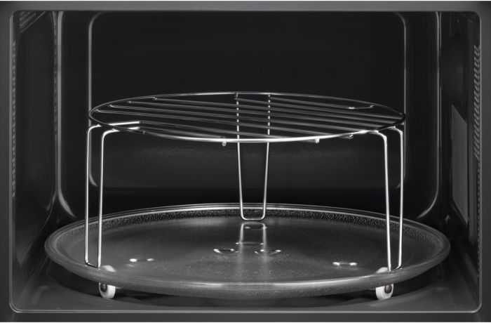 Мікрохвильова піч Electrolux, 20л, мех. керування, 800Вт, гриль, чорний