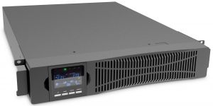 Джерело безперебійного живлення DIGITUS 3000VA/3000W, RTU2, LCD, RJ45, RS232, USB, 8xC13+1xC19