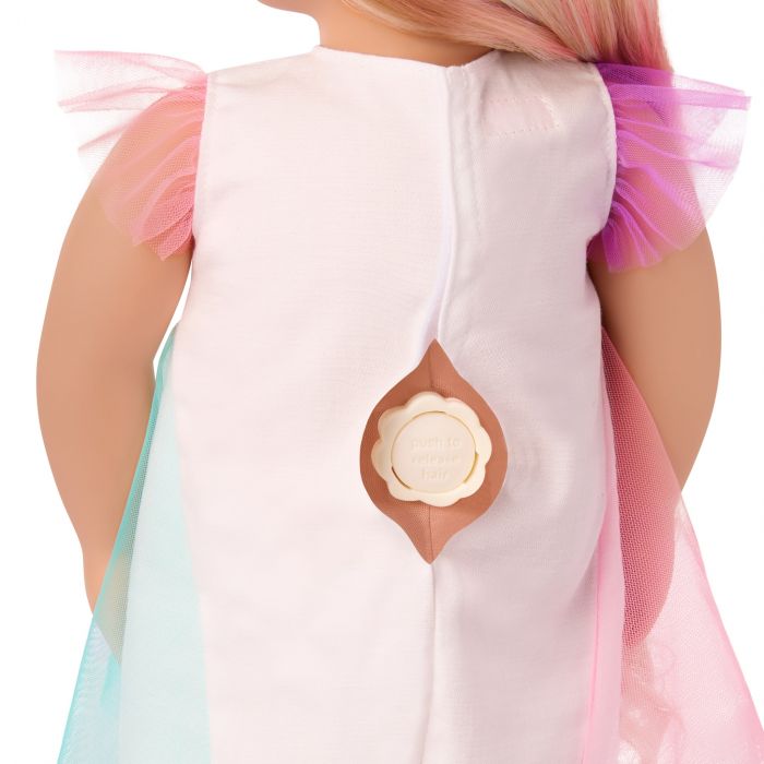 Лялька Our Generation Тессі зі зростаючим різнокольоровим волоссям 46см