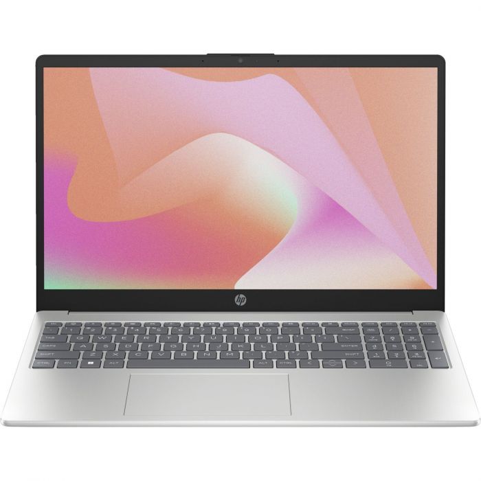 Ноутбук HP 15-fc0079ua 15.6" FHD IPS AG, AMD R3-7320U, 8GB, F256GB, UMA, DOS, сріблястий