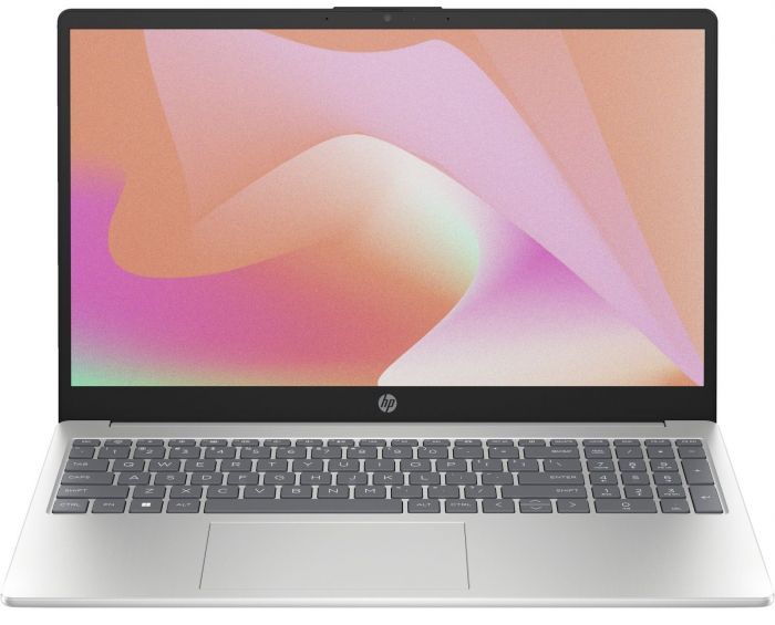 Ноутбук HP 15-fc0079ua 15.6" FHD IPS AG, AMD R3-7320U, 8GB, F256GB, UMA, DOS, сріблястий
