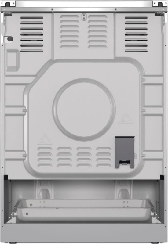 Плита Gorenje комбінована, 71л, 60x60см, дисплей, чавун,з кришкою, програматор IconLed,нерж
