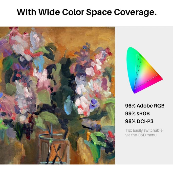 Графічний монітор Huion 19" Kamvas Pro 19,4K  USB-Cх2, 3.5 mini-jack, сірий темний