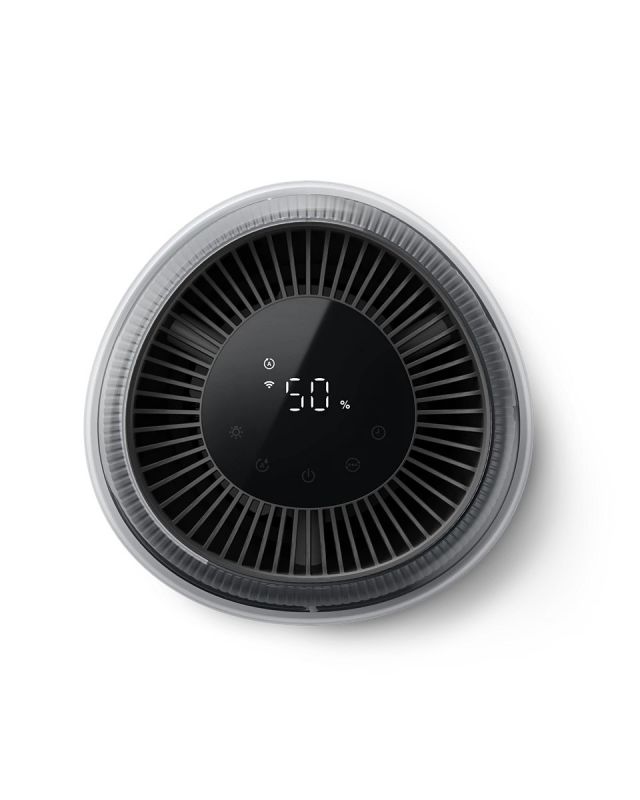 Зволожувач повітря Philips традиційне зволоження Series 5001, 56м2, 4.5л, 400мл/г, електр. кер-ння, режим сну, нічник, темно-синій