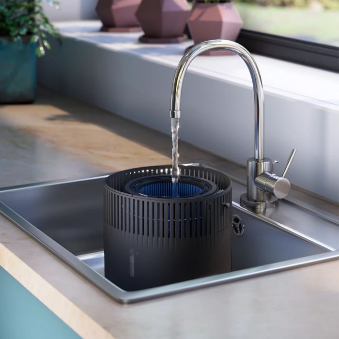 Зволожувач повітря Philips традиційне зволоження Series 5001, 56м2, 4.5л, 400мл/г, електр. кер-ння, режим сну, нічник, темно-синій