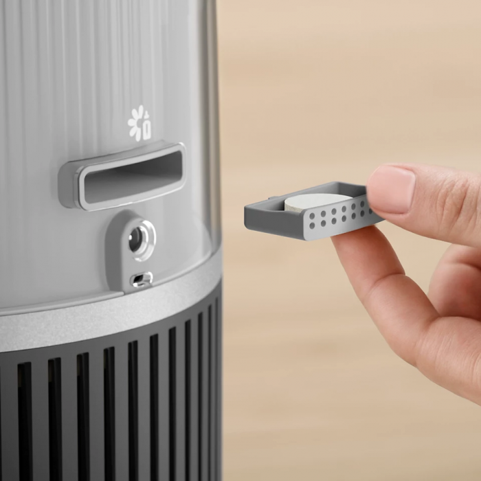 Зволожувач повітря Philips традиційне зволоження Series 5001, 56м2, 4.5л, 400мл/г, електр. кер-ння, режим сну, нічник, темно-синій