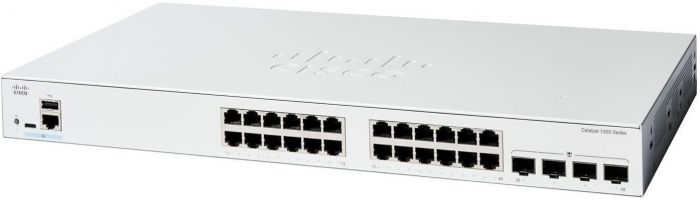 Комутатор Cisco Catalyst 1200 24xGE, 4x1G SFP