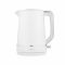 Електрочайник Ardesto 1.7л, Otter, пластик, білий матовий