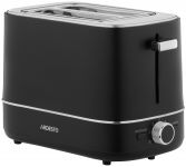 Тостер Ardesto T-F450B, 800Вт, пластик, 2 слоти, чорний