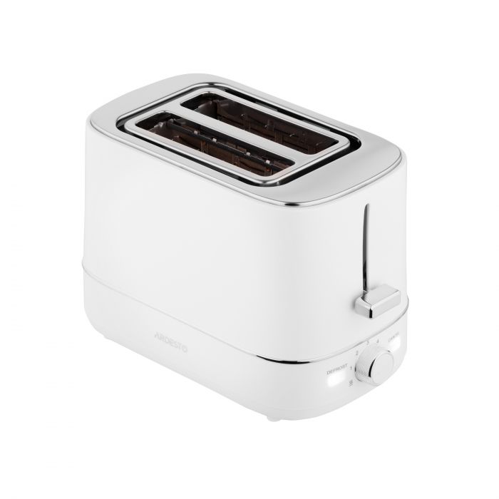 Тостер Ardesto T-F450W, 800Вт, пластик, 2 слоти, білий