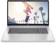 Ноутбук HP 17-cn3027ua 17.3" FHD IPS AG,Intel i5-1334U, 16GB, F512GB, UMA, DOS, сріблястий