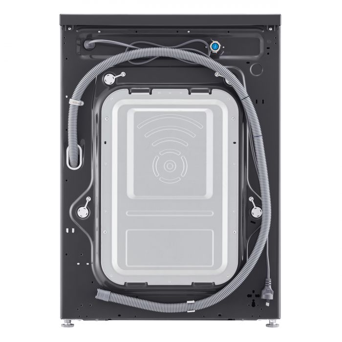 Пральна машина LG фронтальна, 7кг, 1200, A+++, 44см, дисплей, пара, інвертор, чорний