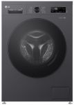Пральна машина LG фронтальна, 7кг, 1200, A+++, 44см, дисплей, пара, інвертор, чорний