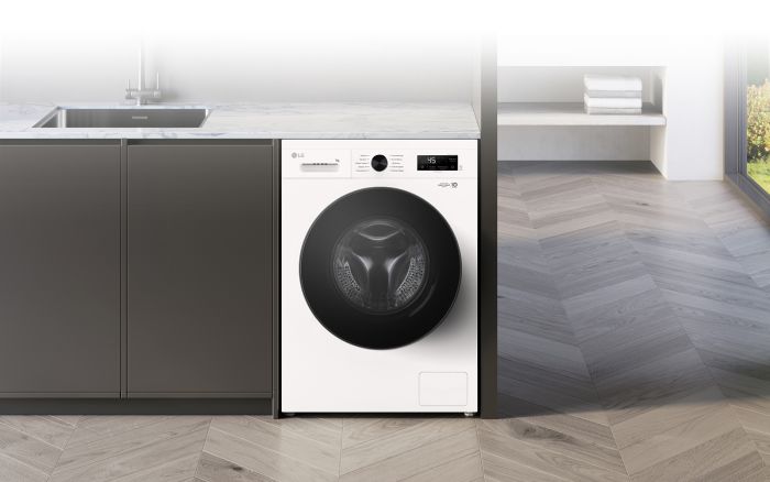 Пральна машина LG фронтальна, 7кг, 1200, A+++, 44см, дисплей, пара, інвертор, білий