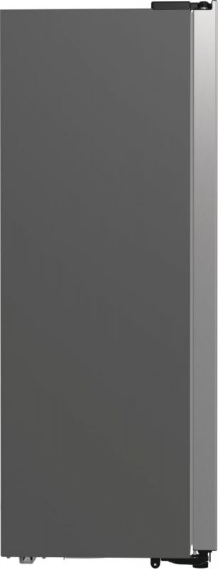 Холодильник SBS Gorenje, 179х70х92см, 2 двері, 376(190)л, А++, NF+, Інв., Зона св-ті, диспенсер, генератор льоду, Зовн. Диспл, нерж