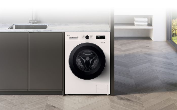 Пральна машина LG фронтальна, 6кг, 1200, A+++, 44см, дисплей, пара, інвертор, білий