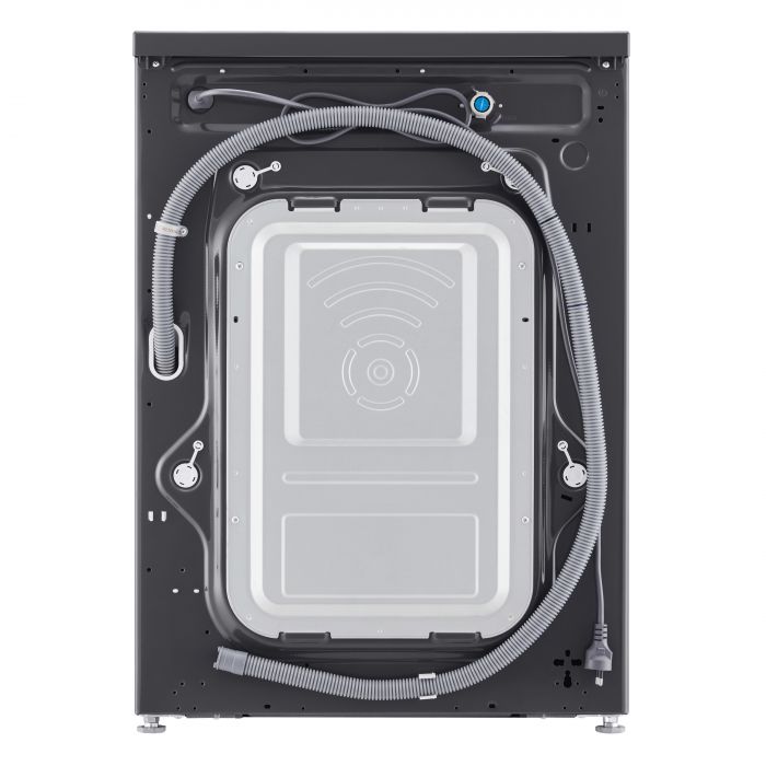 Пральна машина LG фронтальна, 9кг, 1200, A+++, 55см, дисплей, пара, інвертор, чорний