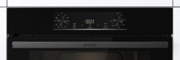 Духова шафа Gorenje електрична, 77л, A+, IconLed, чорний