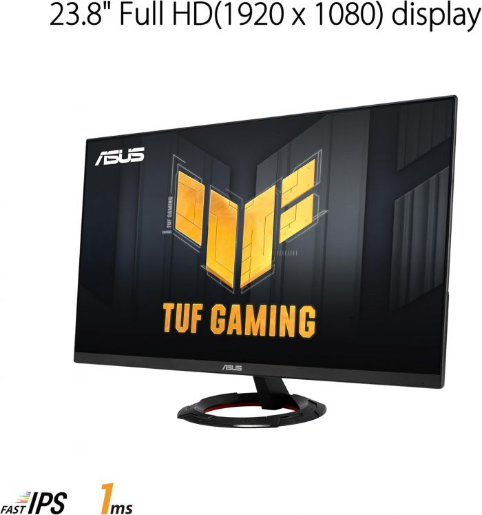 Монітор Asus 23.8" TUF Gaming VG249Q3R 2xHDMI, DP, MM, IPS, 180Hz, 1ms, sRGB 100%, AdaptiveSync