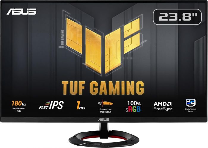 Монітор Asus 23.8" TUF Gaming VG249Q3R 2xHDMI, DP, MM, IPS, 180Hz, 1ms, sRGB 100%, AdaptiveSync