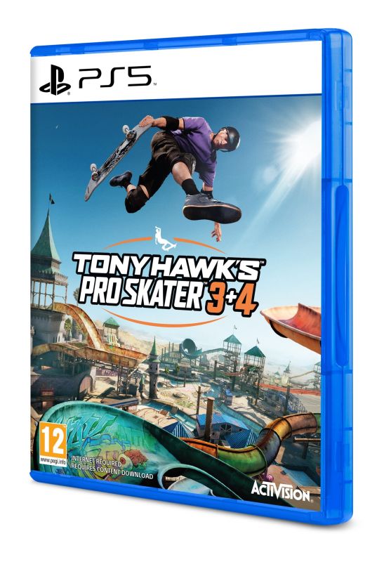 Гра консольна PS5 Tony Hawk Pro Skater 3+4, BD диск