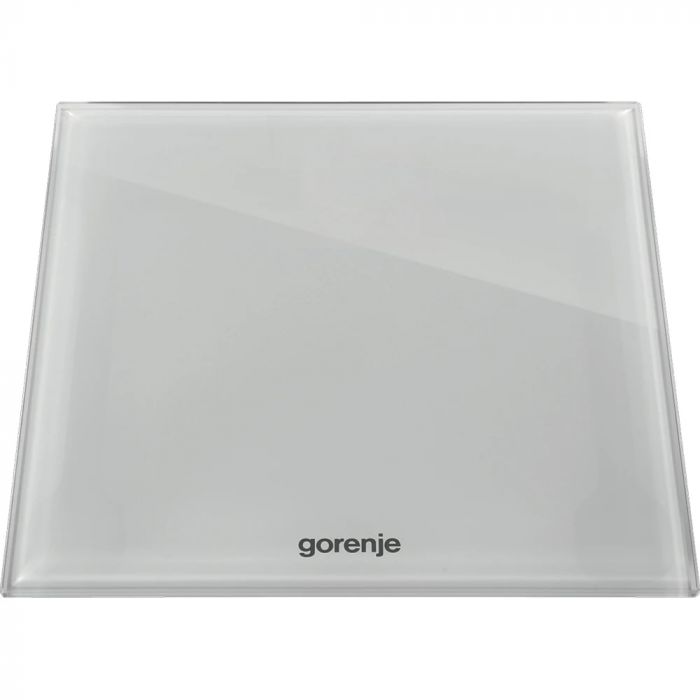 Ваги підлогові Gorenje, 180 кг, дисплей, скло, білий