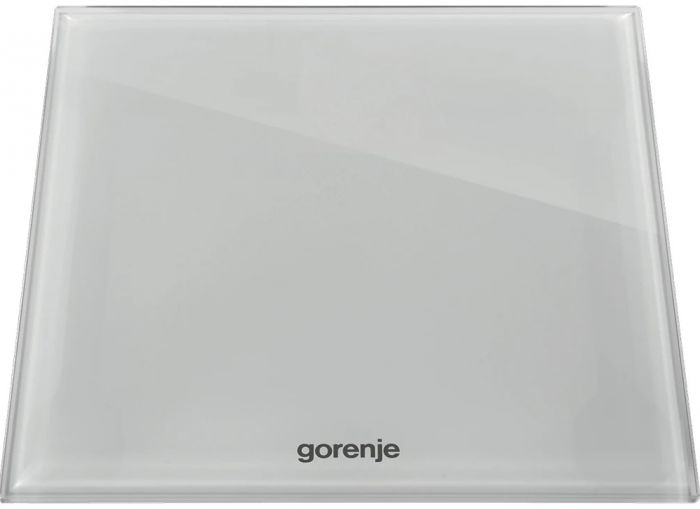 Ваги підлогові Gorenje, 180 кг, дисплей, скло, білий