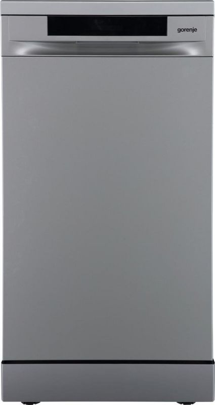 Посудомийна машина Gorenje, 11компл., A+++, 45см, дисплей, 3 кошика, AquaStop, Інвертор, сірий