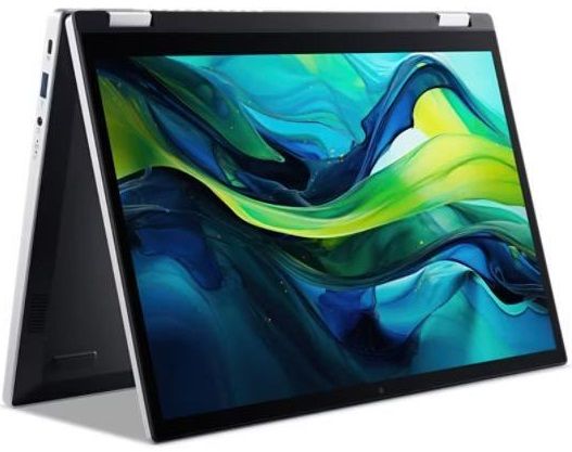 Ноутбук Acer Aspire Go Spin AGSP14-31PT 14" WUXGA IPS Touch, Intel 3-N355, 16GB, F512GB, UMA, Lin, сріблястий