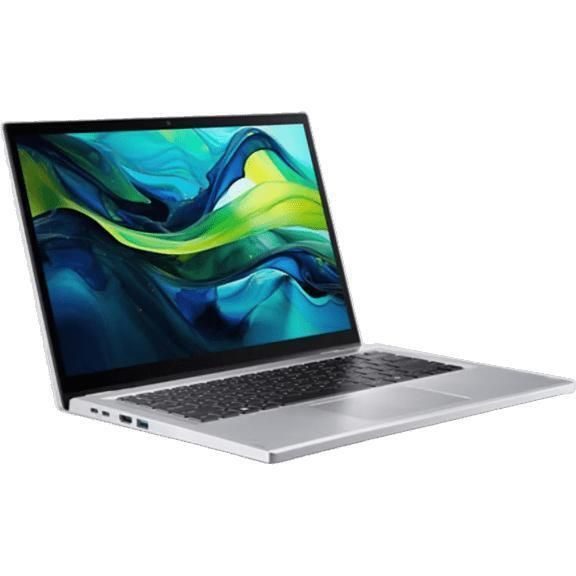 Ноутбук Acer Aspire Go Spin AGSP14-31PT 14" WUXGA IPS Touch, Intel 3-N355, 16GB, F512GB, UMA, Lin, сріблястий