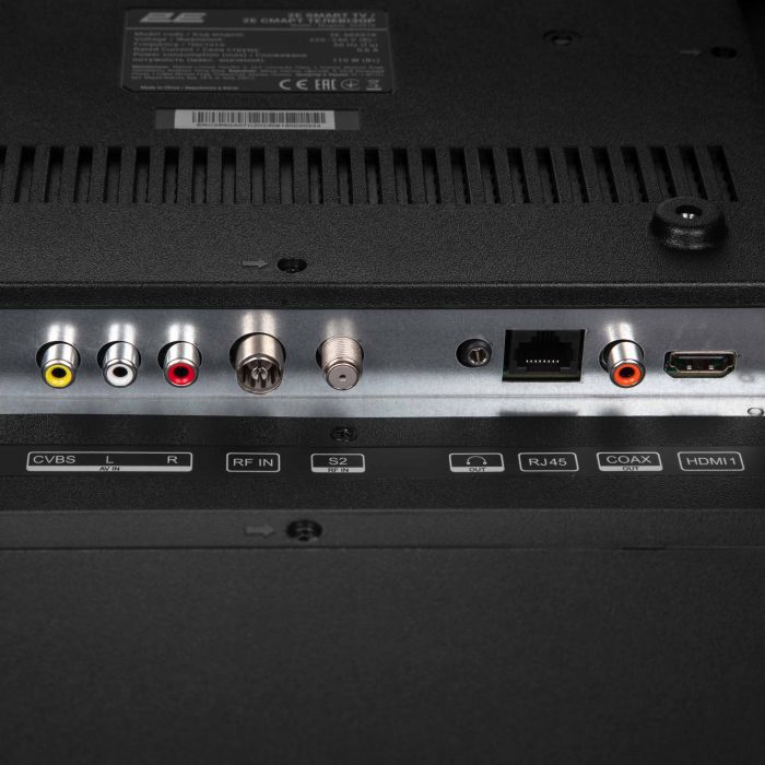 Телевізор 65" 2E LED 4K 60Hz Smart Google TV Black