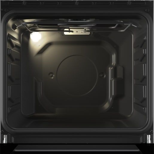 Плита Gorenje комбінована, 68л, 50x60см, емальовані реш, з кришкою, білий