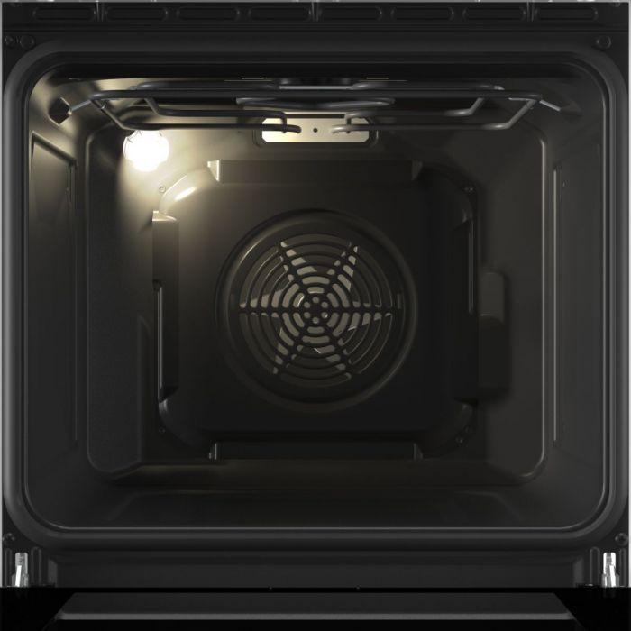Плита Gorenje комбінована, 70л, 50x60см, дисплей, чавун, білий