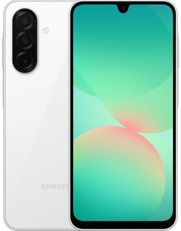 Смартфон Samsung Galaxy A26 5G (A266) 6.7" 6/128ГБ, 2SIM, 5000мА•год, білий