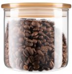 Банка для зберігання Ardesto Fresh 500мл, скло, пластик, прозорий