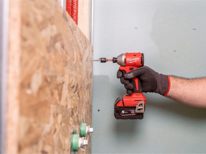 Гвинтоверт ударний акумуляторний Milwaukee M18 BLIDRC-0 18В 190Нм 0-3600об/хв 1.3кг без АКБ та ЗП