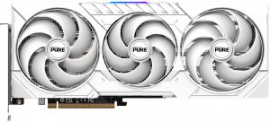 Відеокарта SAPPHIRE Radeon RX 9070 XT 16GB GDDR6 PURE GAMING OC білий
