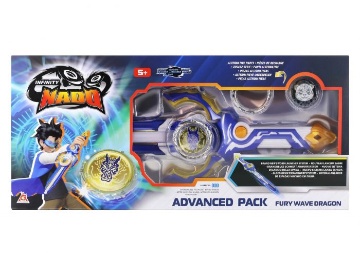 Дзиґа Infinity Nado VI Advanced Pack Лютий Дракон (Fury Wave Dragon)