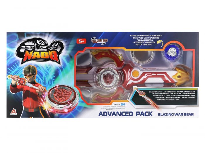 Дзиґа Infinity Nado VI Advanced Pack Палаючий Бойовий Ведмідь (Blazing War Bear)