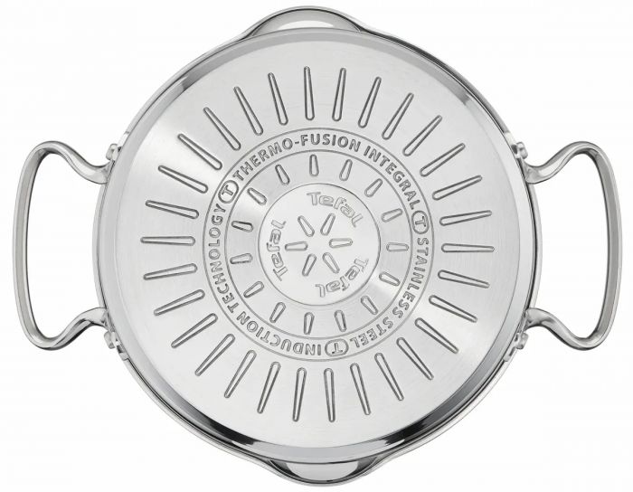 Набір посуду Tefal Duetto Plus, 10предметів, нержавіюча сталь, скло