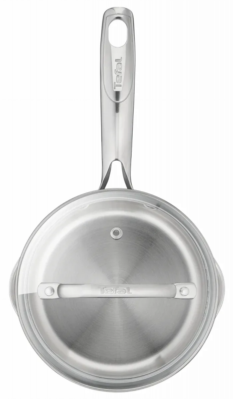 Набір посуду Tefal Duetto Plus, 10предметів, нержавіюча сталь, скло