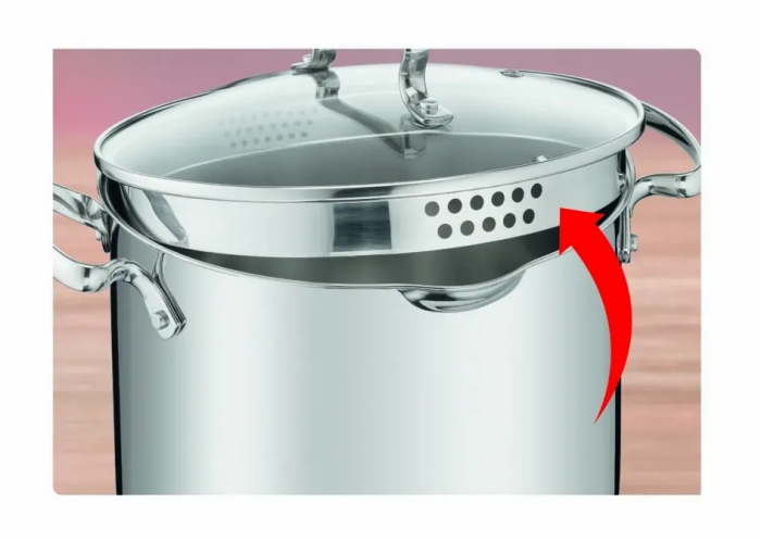 Набір посуду Tefal Duetto Plus, 10предметів, нержавіюча сталь, скло
