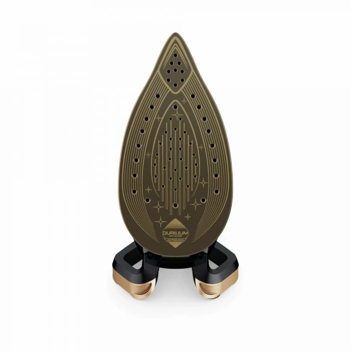 Праска-парогенератор Tefal Pro Express Vision, 3000Вт, 1200мл, паровий удар -800гр, постійна пара - 180гр, керам. підошва, чорно-золотий