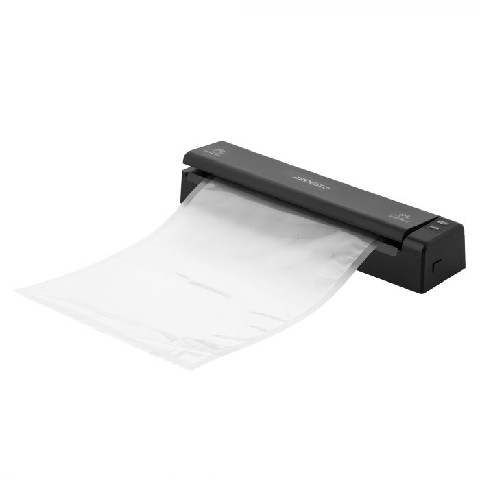 Вакууматор ARDESTO для пакетів та рулонів, 110Вт, 28см, електронне, + 1 рулон, пластик, чорний