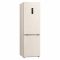 Холодильник LG з нижн. мороз., 186x60х68, холод.відд.-234л, мороз.відд.-110л, 2дв., А++, NF, інв., диспл зовн., Fresh Сonverter, Metal Fresh, бежевий