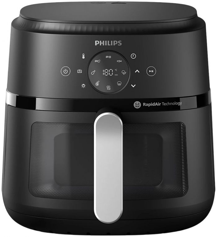 Мультипіч Philips Ovi Series 2000 1700Вт, чаша-6.2л, сенсорне управл., 13 авто. програм, пластик, чорний