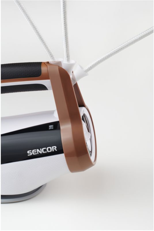 Праска-парогенератор Sencor, 3000Вт, 1500мл, паровий удар -430гр, постійна пара - 160гр, Anti-calc, керам. підошва, біло-коричневий